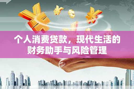 肃州个人消费贷款，现代生活的财务助手与风险管理