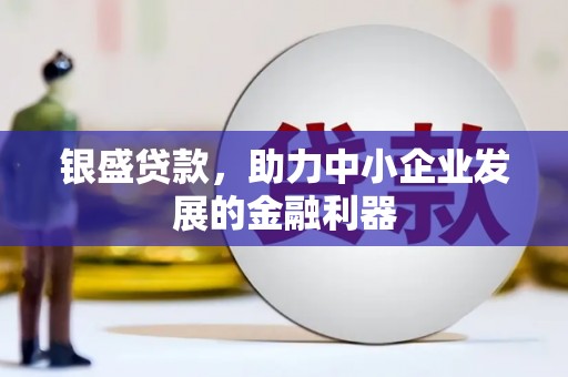 肃州银盛贷款，助力中小企业发展的金融利器