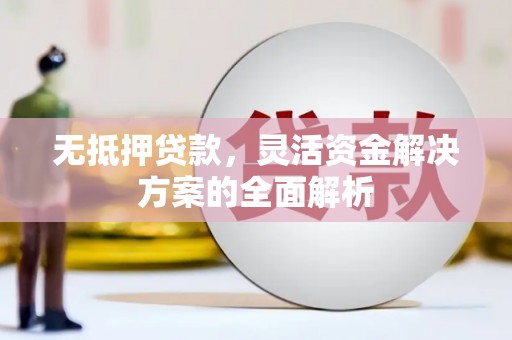 肃州无抵押贷款，灵活资金解决方案的全面解析
