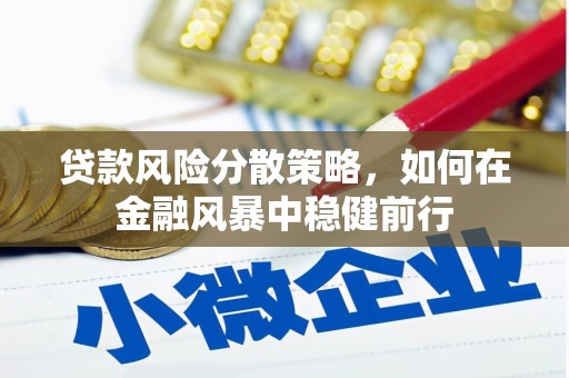 肃州贷款风险分散策略，如何在金融风暴中稳健前行