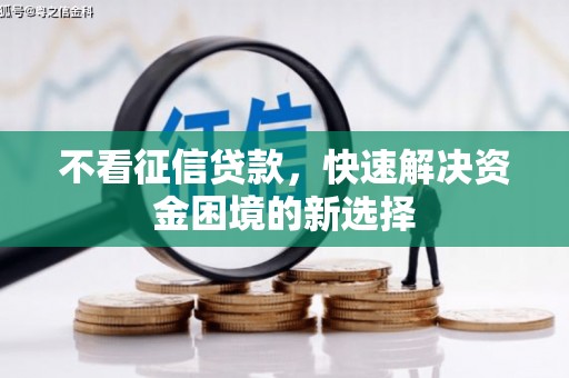 肃州不看征信贷款，快速解决资金困境的新选择