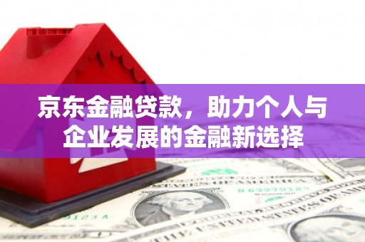 肃州京东金融贷款，助力个人与企业发展的金融新选择