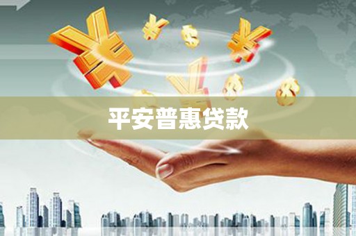 肃州平安普惠贷款