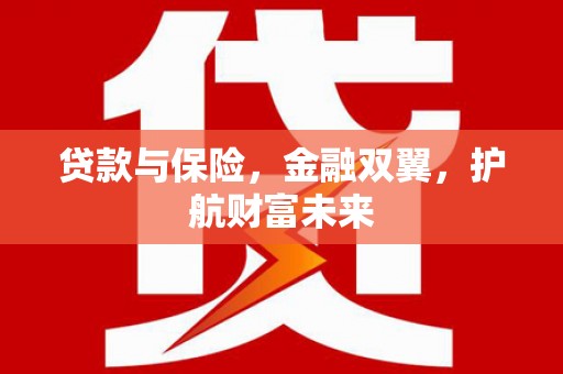 肃州贷款与保险，金融双翼，护航财富未来