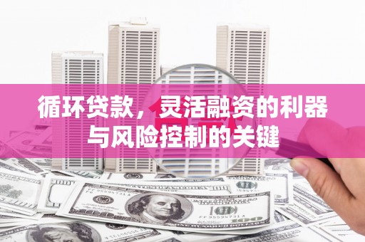 肃州循环贷款，灵活融资的利器与风险控制的关键