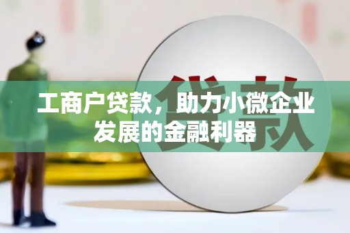 肃州工商户贷款，助力小微企业发展的金融利器