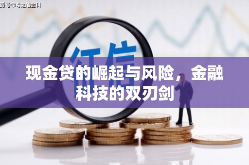 肃州现金贷的崛起与风险，金融科技的双刃剑
