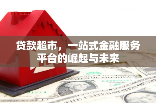 肃州贷款超市，一站式金融服务平台的崛起与未来