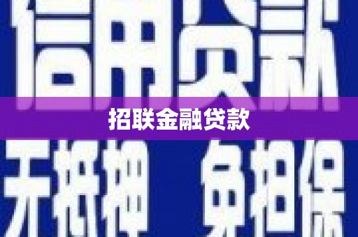 肃州招联金融贷款